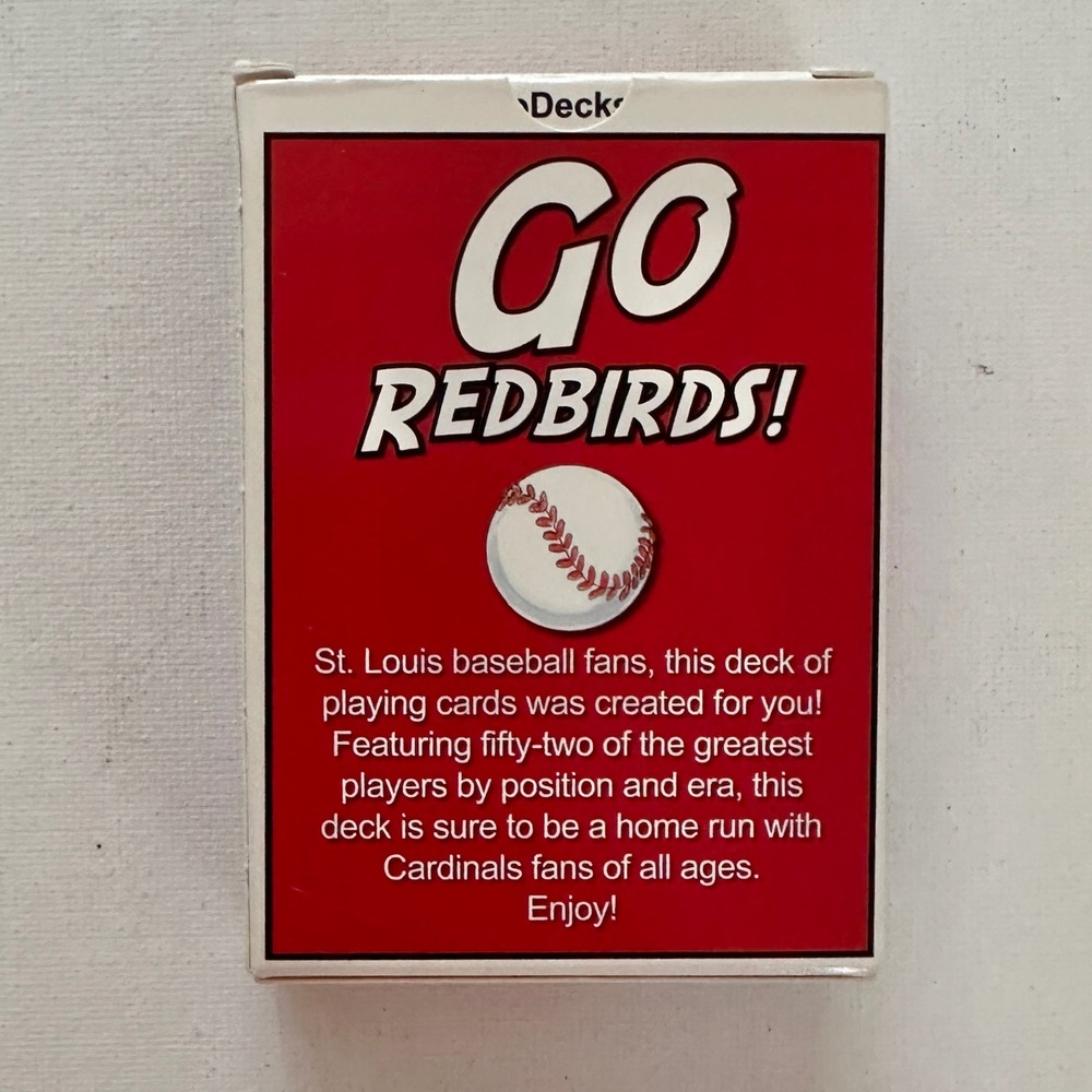Hero Decks St Louis Baseball Heroes Playing Cards Cardinals Legends Caricature - Picture 2 of 11